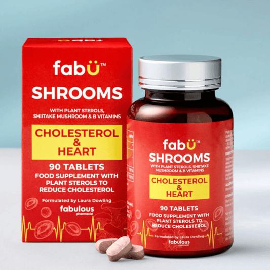 FabU Shrooms Cholesterol & Heart 60 Caps