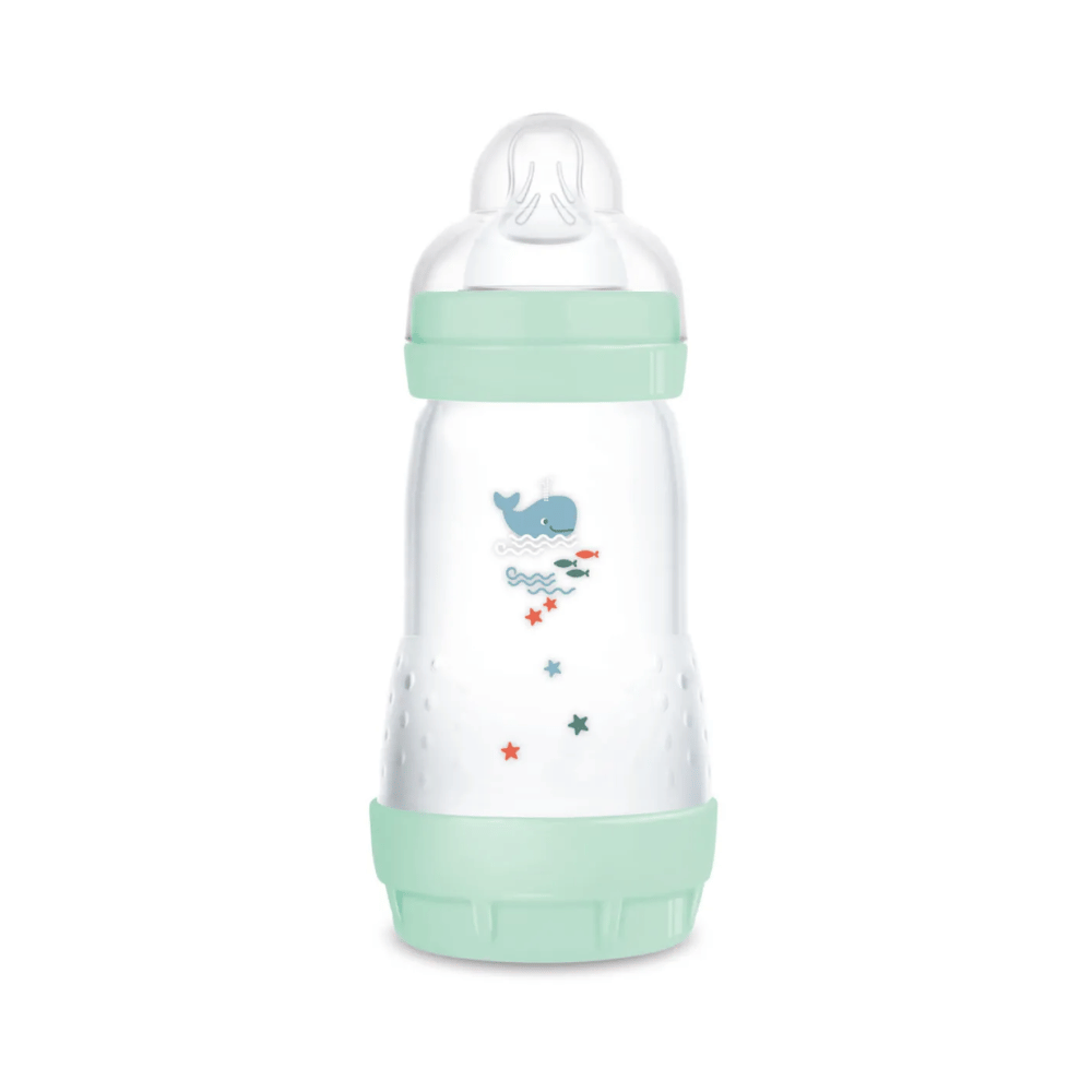 MAM Easy Start™ Anti-Colic 260ml Baby Bottle ,2+ months, Single Pack Green