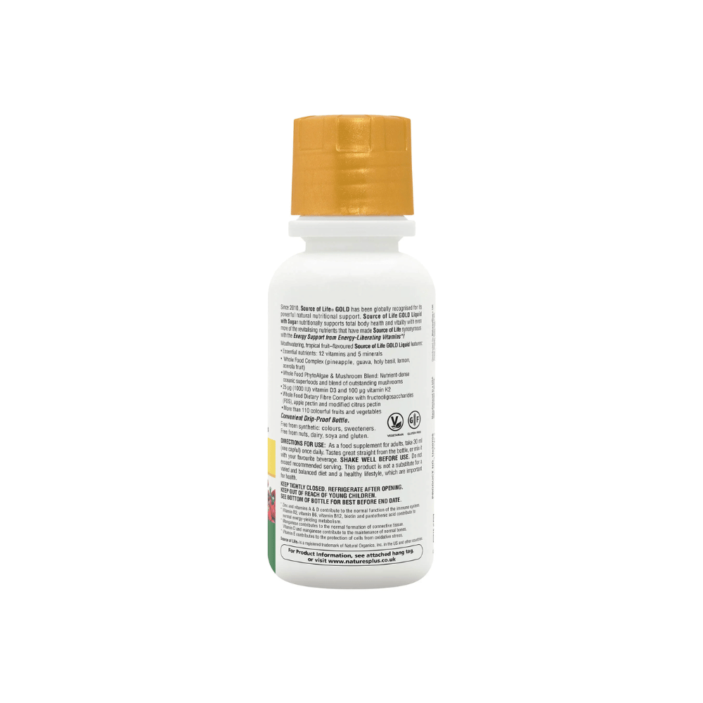 NaturesPlus Source of Life GOLD Multivitamin Liquid 240ml