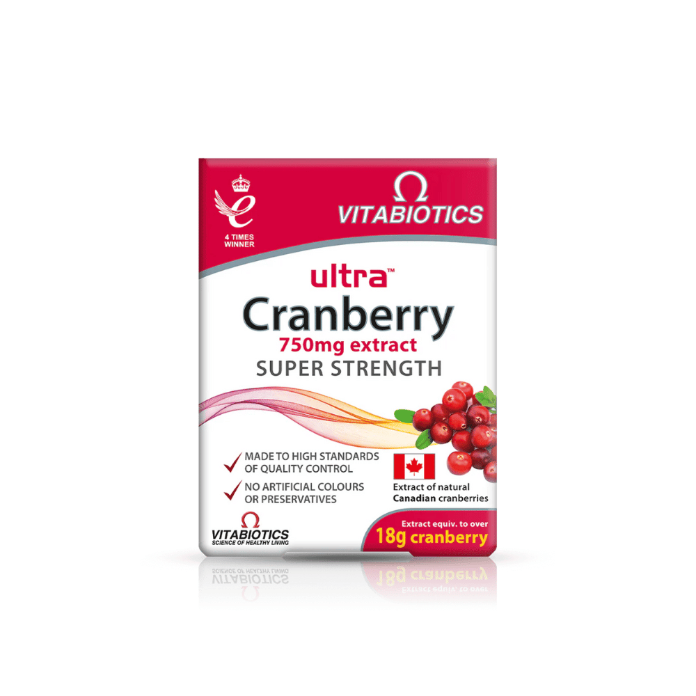 Vitabiotics Ultra Cranberry 750mg extract