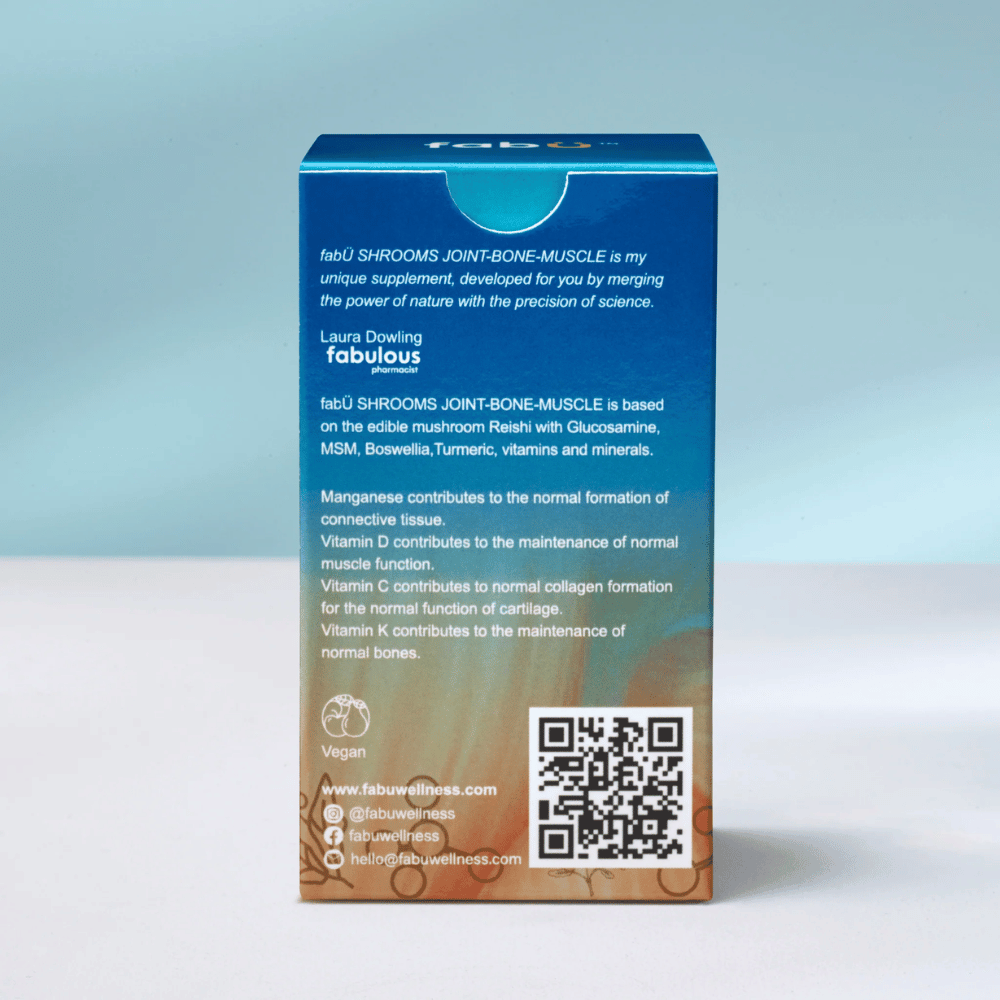 fabU Shrooms Joint-Muscle-Bone 60 caps