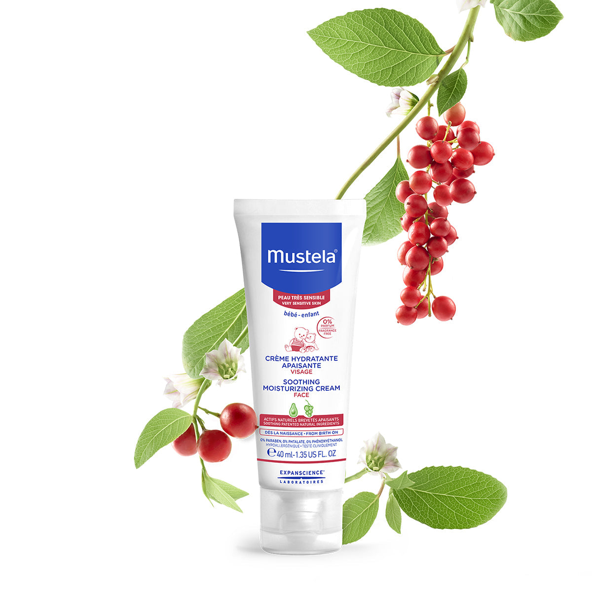 Mustela Soothing Moisturizing Cream 40ml