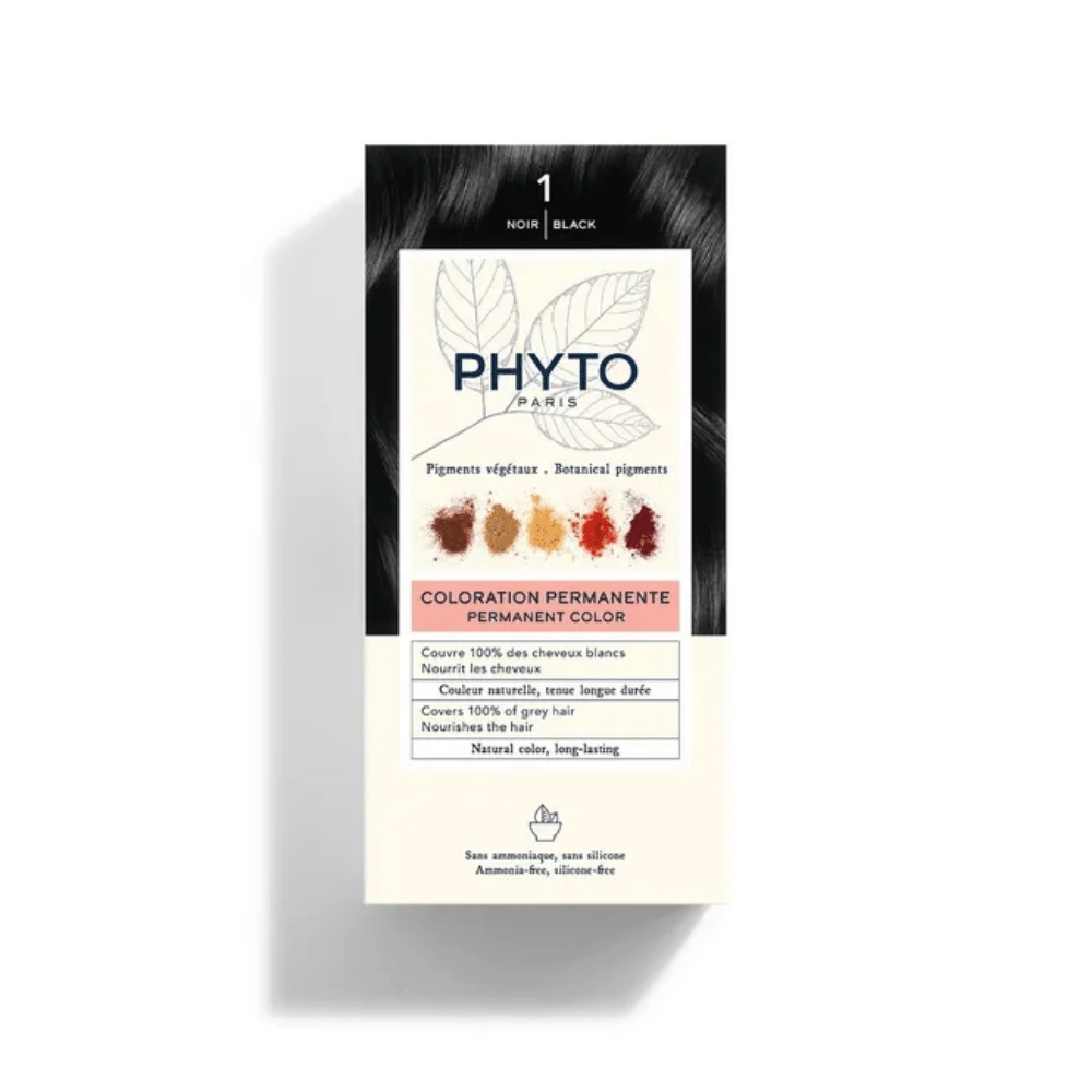 PHYTO HAIR COLOR 1 BLACK