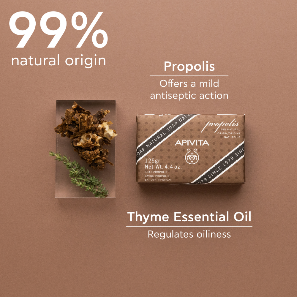 Apivita Natural Propolis Soap 125G