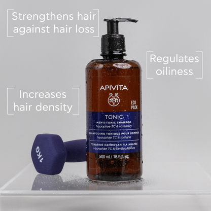 Apivita Tonic Hair Care Men's Tonic Shampoo 500ml