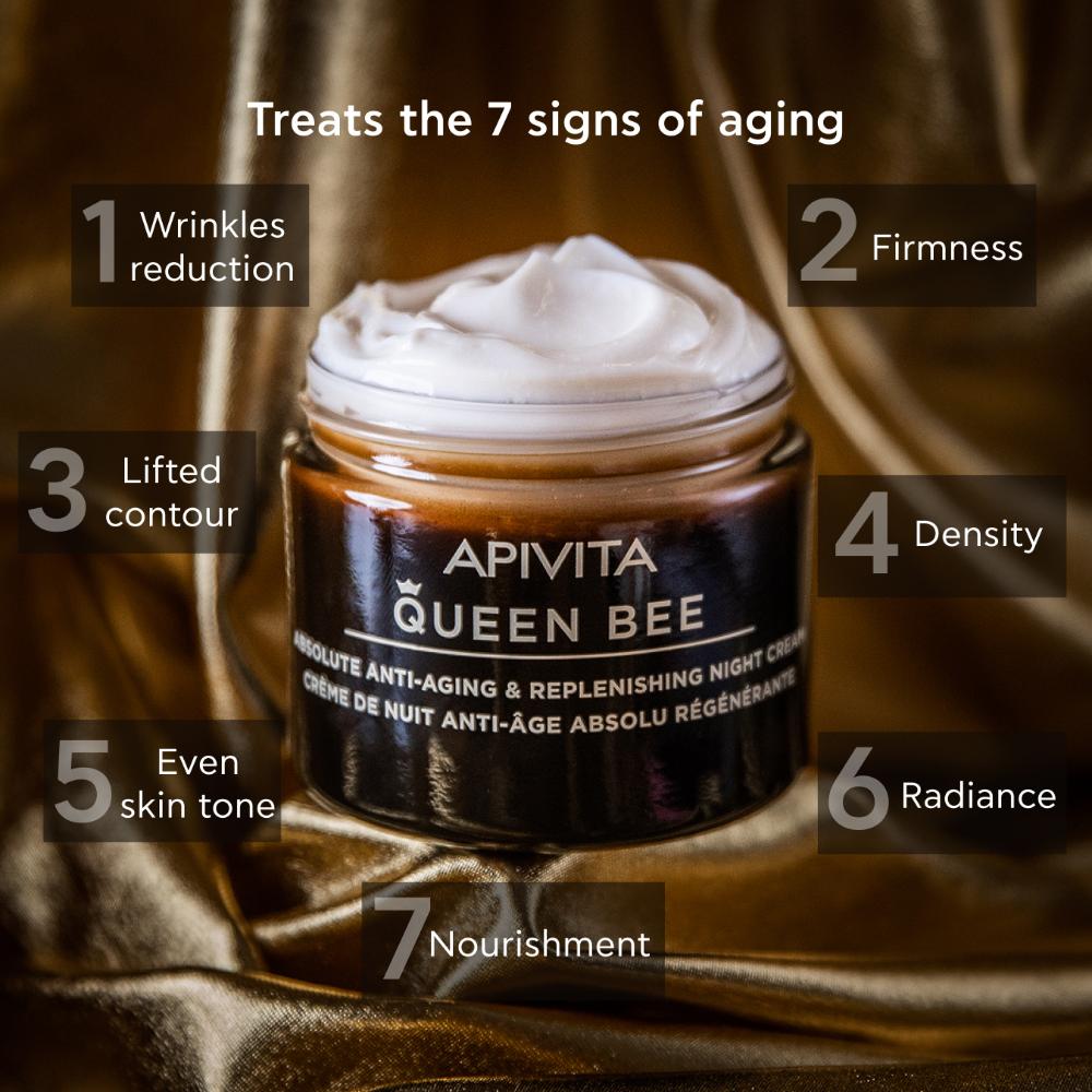 Apivita Queen Bee Anti-Aging & Replenishing Night Cream 50ml