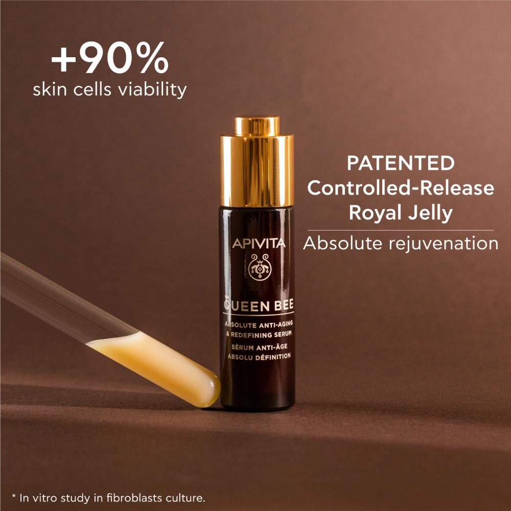 Apivita Queen Bee Absolute Anti-Aging & Redefining Serum 30ml