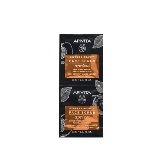 Apivita Express Face Scrub Apricot 2X8ml