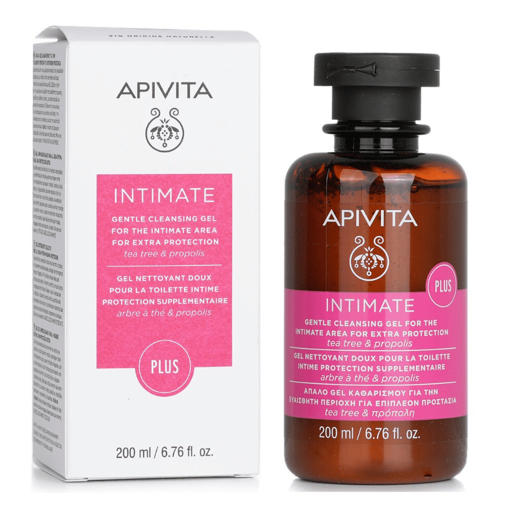 Apivita Intimate Hygiene Gentle Cleansing Gel -Daily Use 200ml Packaging