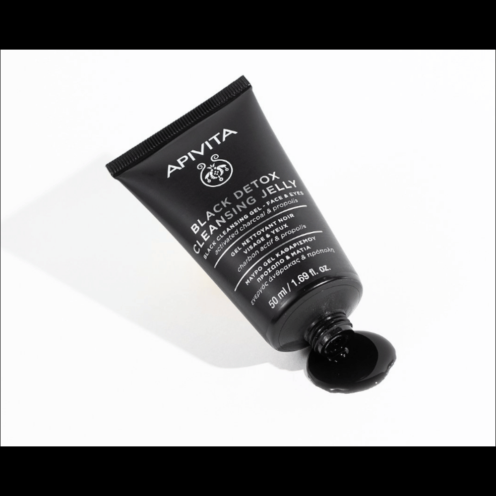 Apivita Mini Black Detox Cleanser 50ml