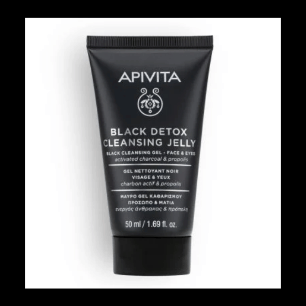 Apivita Mini Black Detox Cleanser 50ml