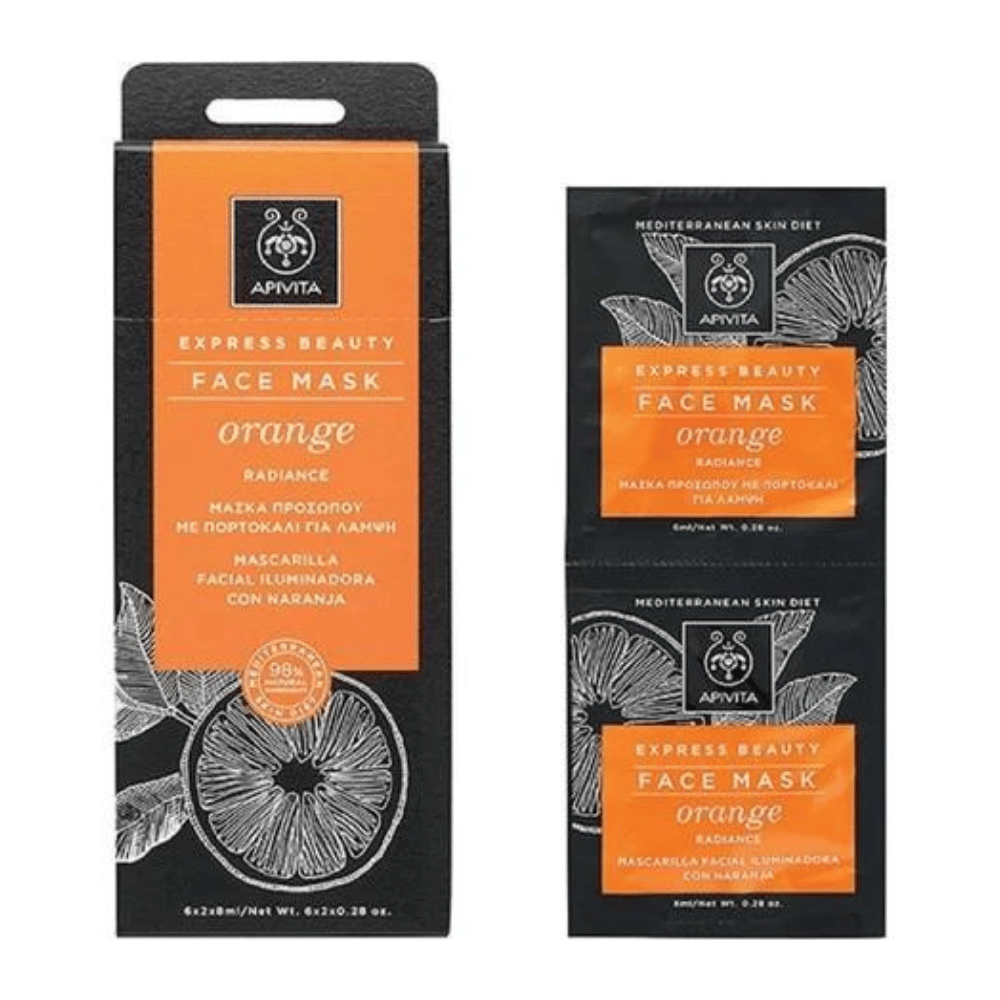 Apivita Orange Radiance Face Mask 2X8ml