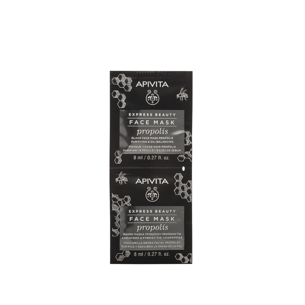 Apivita Propolis Purifying Face Mask 2X8ml