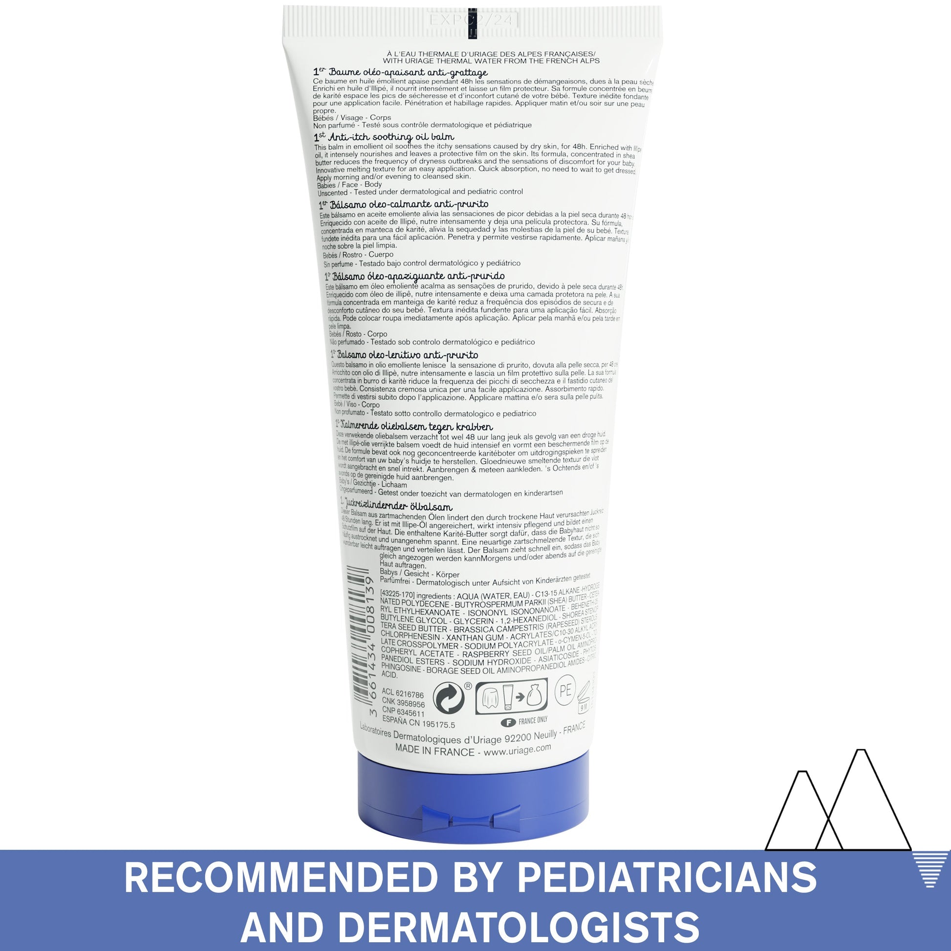 Uriage Baby's 1st Anti-Itch Soothing Oil Balm 200ml