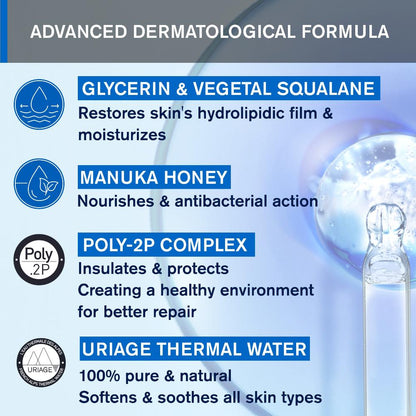 Uriage Bariederm Insulating And Repairing Hand Cream 50ml