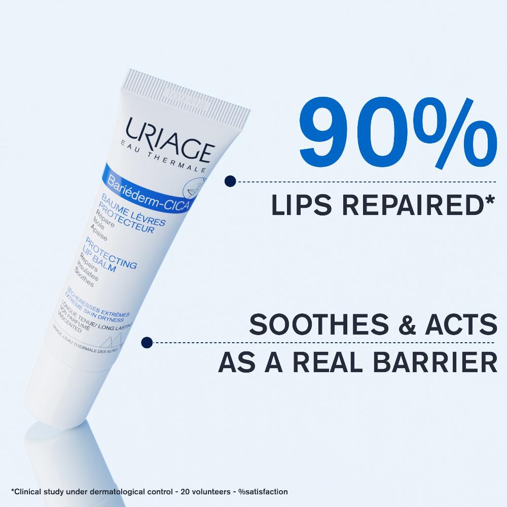 Uriage Bariederm Cica-Lips Protecting Balm Duo