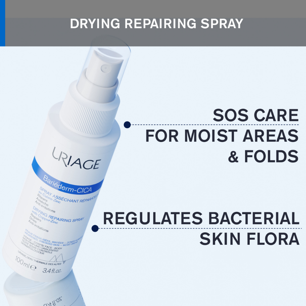 Uriage Bariederm Drying Repairing Cica-Spray 100ml