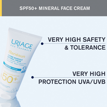 Uriage Bariesun Mineral Cream SPF50+ Allergic Skin 100ml