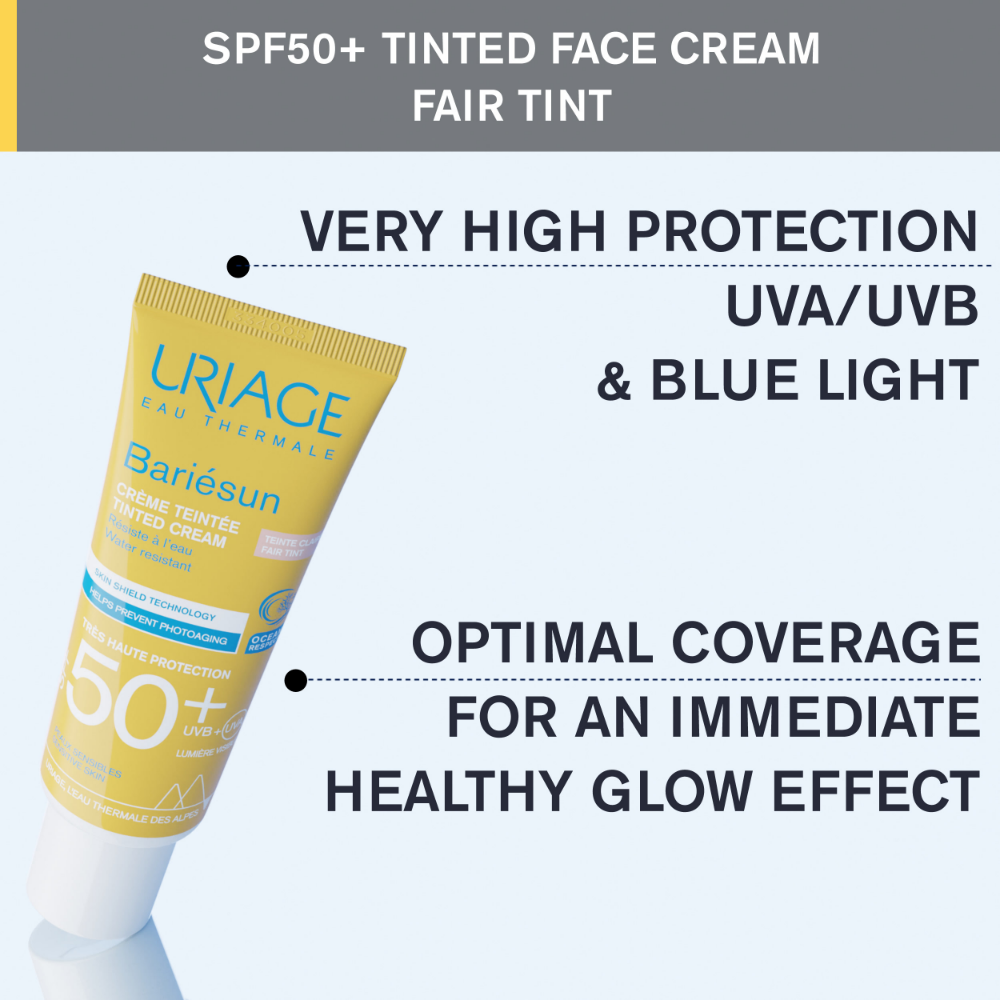 Uriage Bariesun Tinted Cream Fair (Claire) SPF50+50ml