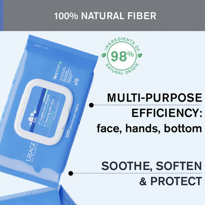 Uriage Baby's 1st Cleansing Thermal Water Wipes 70 Pack