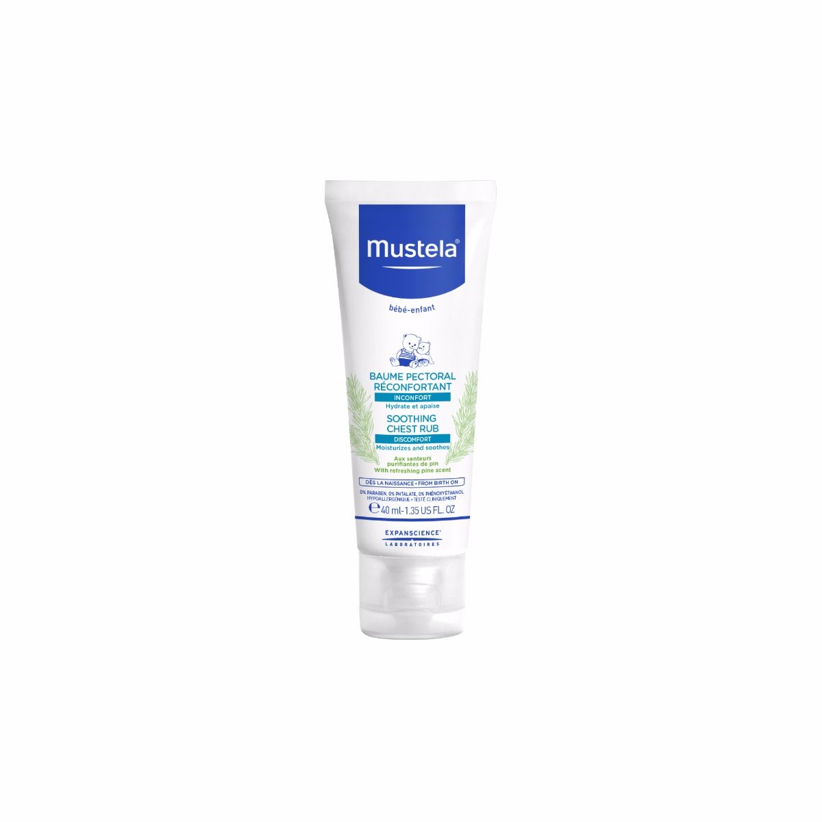 Mustela Soothing Chest Rub 40ml