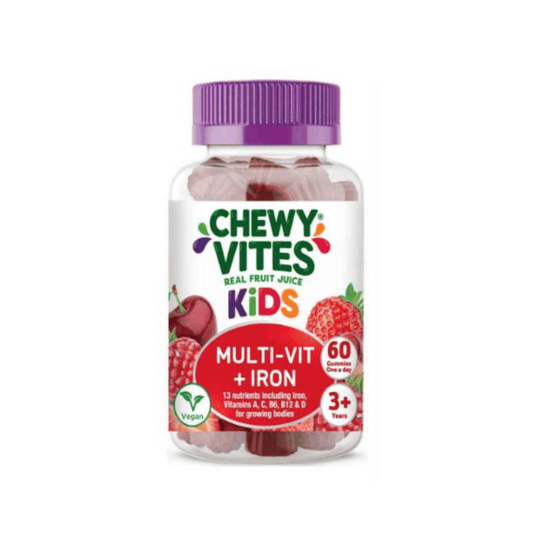 Chewy Vites Kids Multi-Vit + Iron 60's- Lillys Pharmacy and Health Store