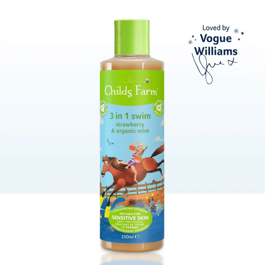 Childs Farm  3In1 Swim Strawberry and Organic Mint 250ml (Green)