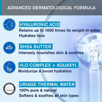 Uriage Moisturizing Water Cream Rich 40ml