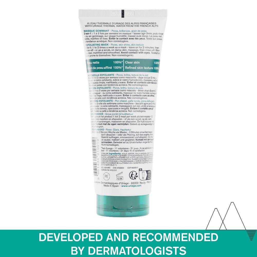 Uriage Hyseac Exfoliating Mask 100ml