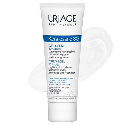 Uriage Keratosane 30 Cream- Gel Treatment For Callused Skin 75ml