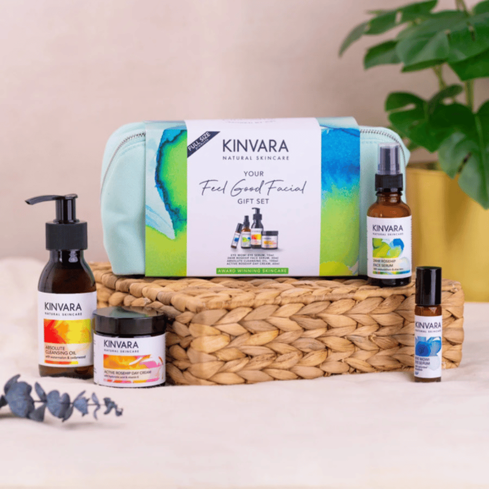 Kinvara Natural Skincare Feel Good Facial Gift Set