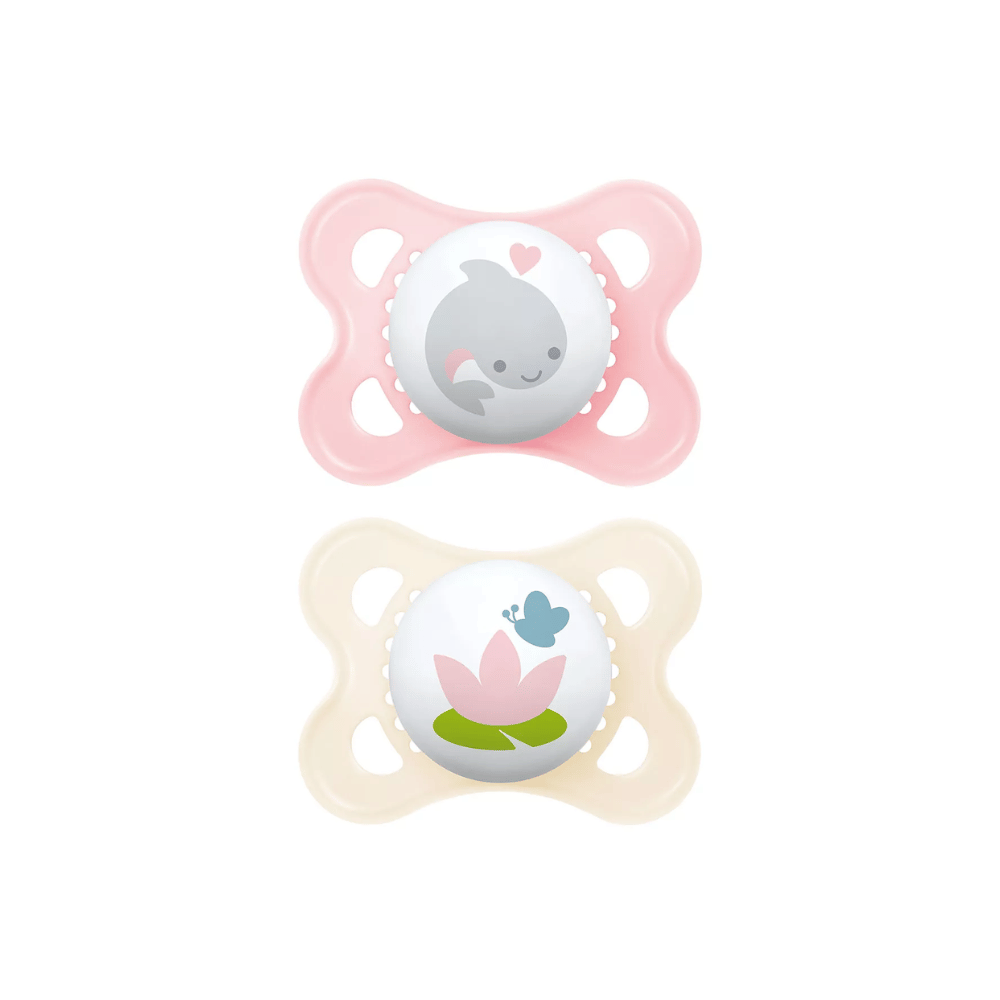 MAM Original Soother 2-6 months - Girl 2pk