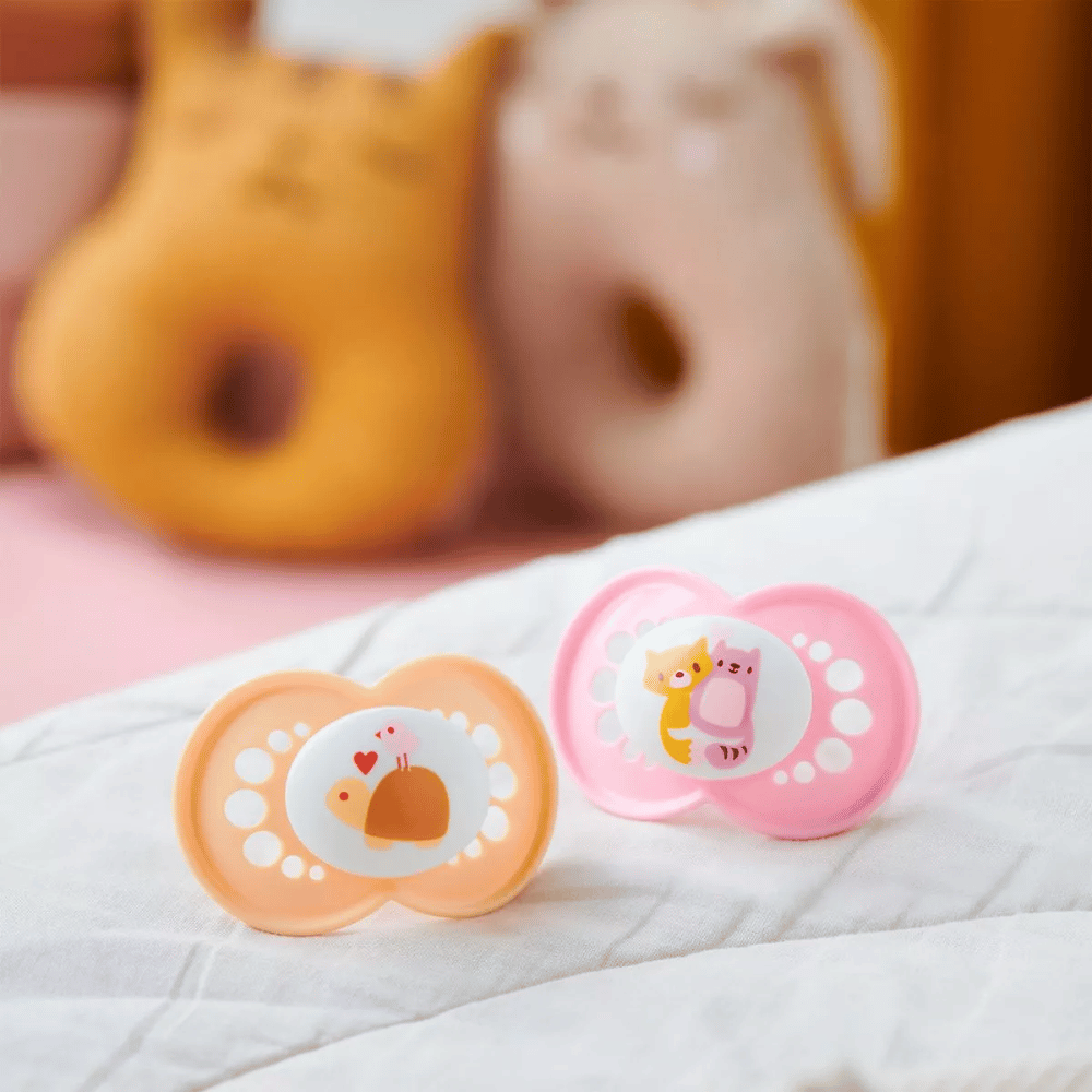 MAM Original 6+M Soother 2Pk - Girl