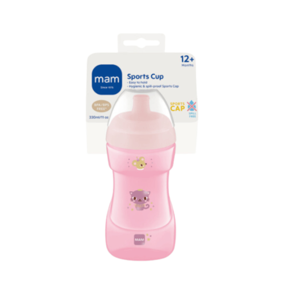 MAM Sports Cup 12M+ 330ml - Girl