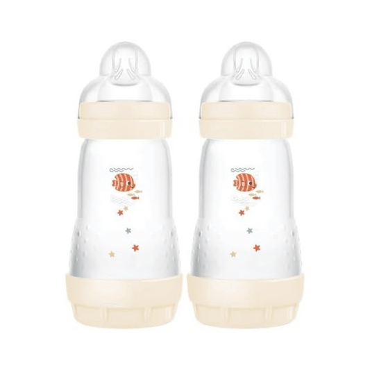 Mam Easy Start Anti-Colic 260ml Bottle 2Pk - Mixed