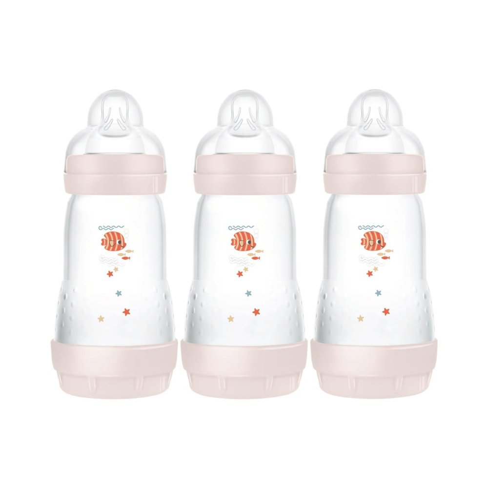 Mam Easy Start Anti-Colic 260ml Bottle 3Pk - Girl