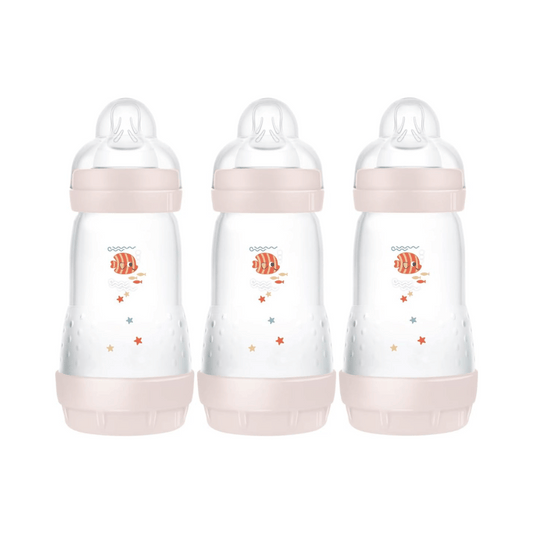 Mam Easy Start Anti-Colic 260ml Bottle 3Pk - Girl