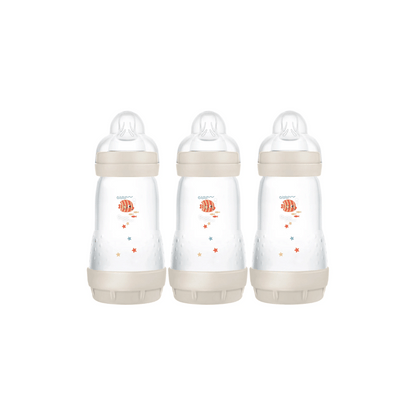 Mam Easy Start Anti-Colic 260ml Bottle 3Pk - Mixed