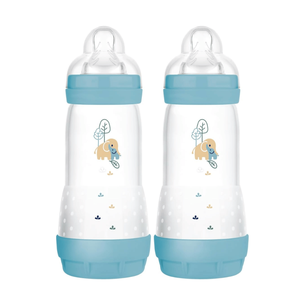 Mam Easy Start Anti-Colic 320ml Bottle 2Pk - Boy