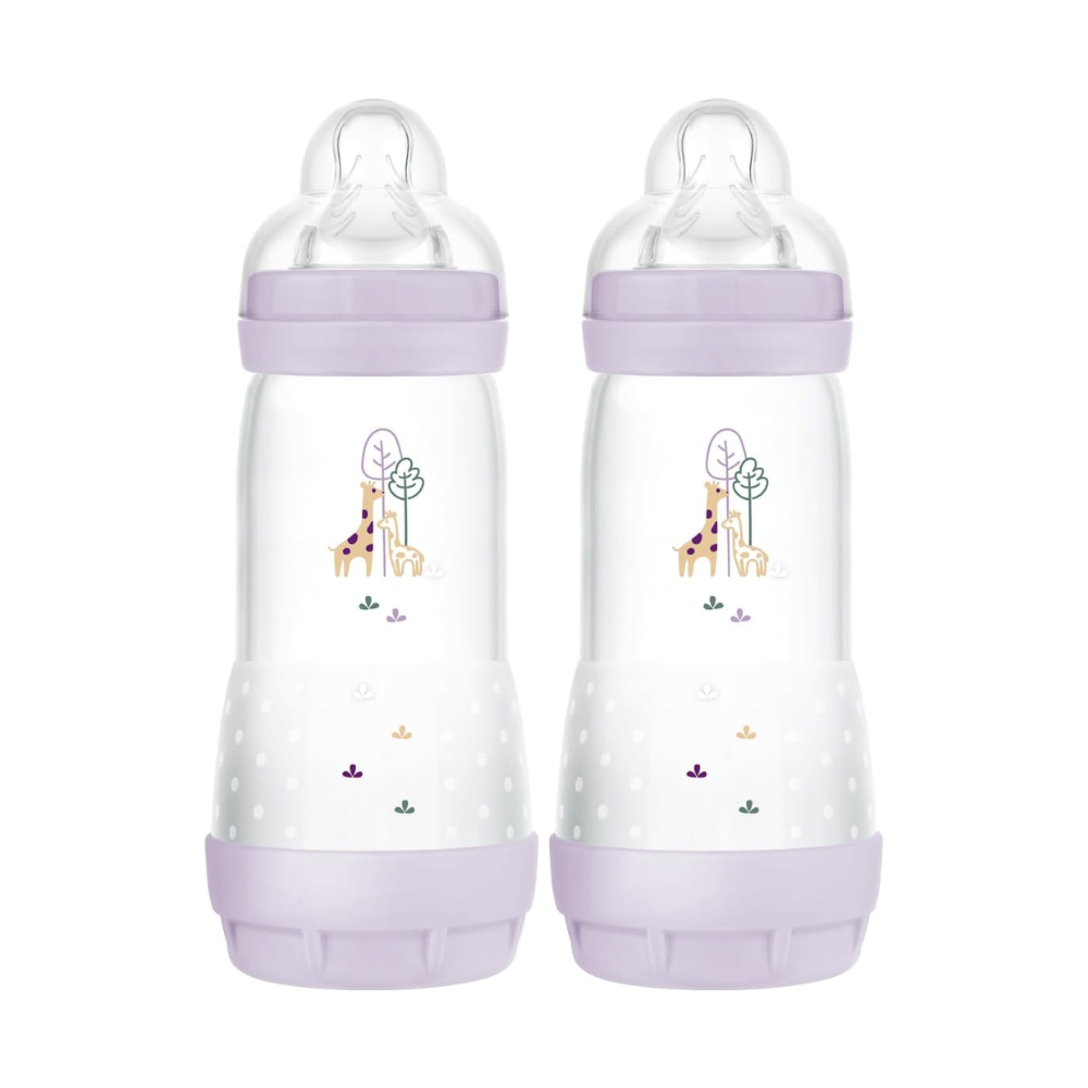 Mam Easy Start Anti-Colic 320ml Bottle 2Pk - Girl