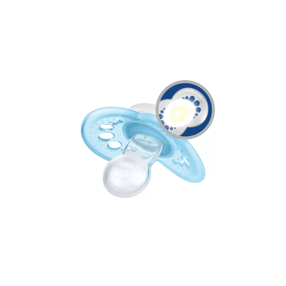 Mam Night 16+M Soother 2Pk - Boy