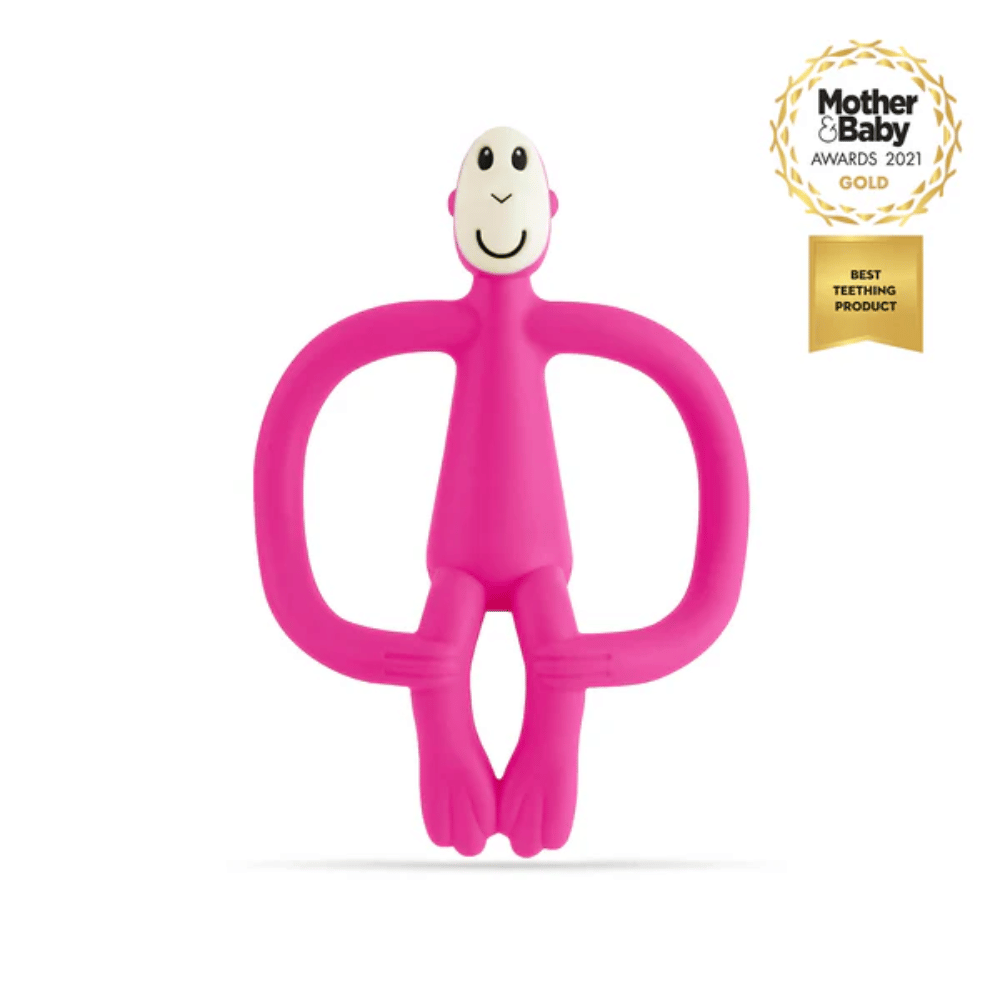 Matchstick Monkey - Pink Original Teether