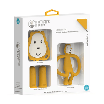 Matchstick Monkey Ludo Lion Teething Starter Set