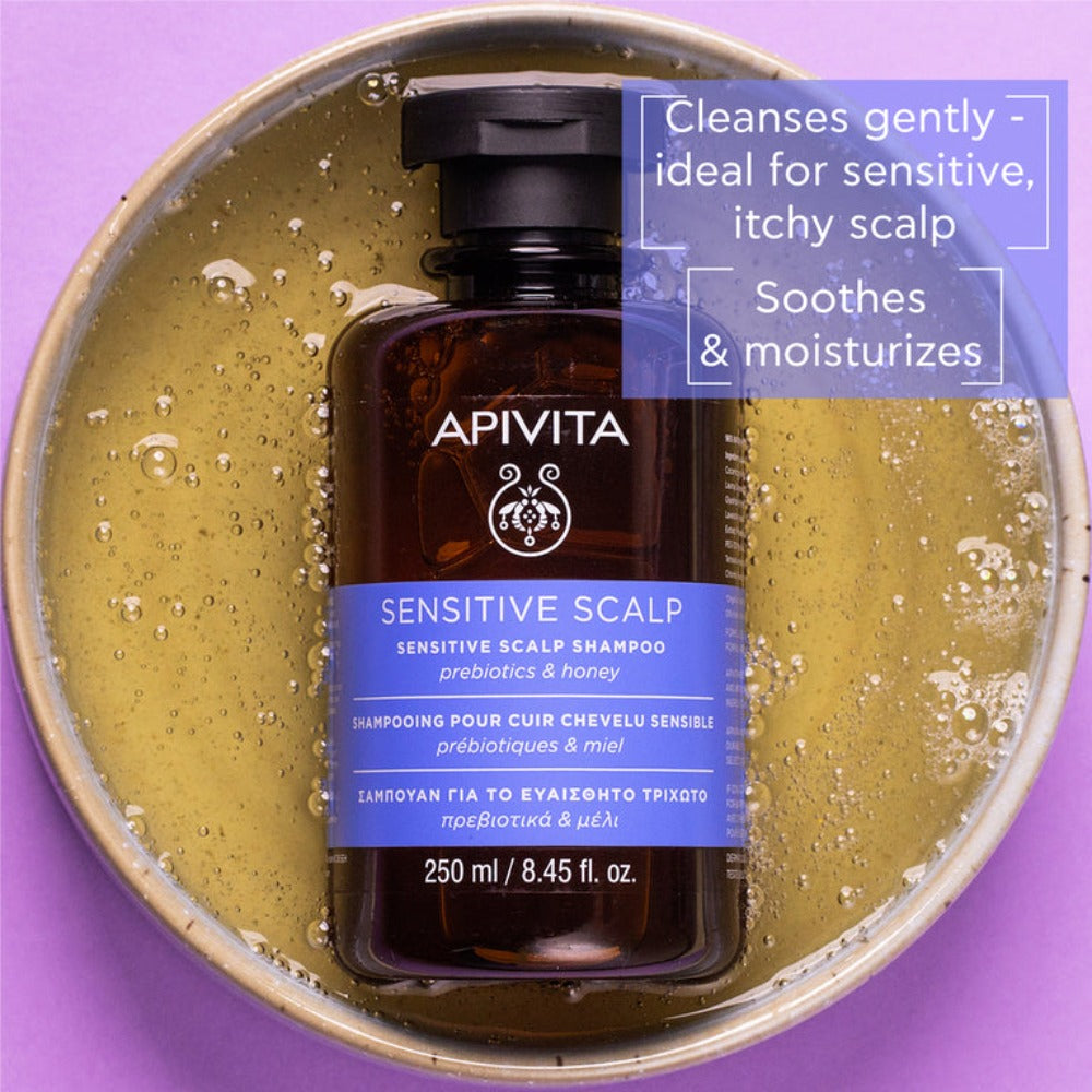 Apivita Sensitive Scalp Shampoo With Lavender & Honey 250ml