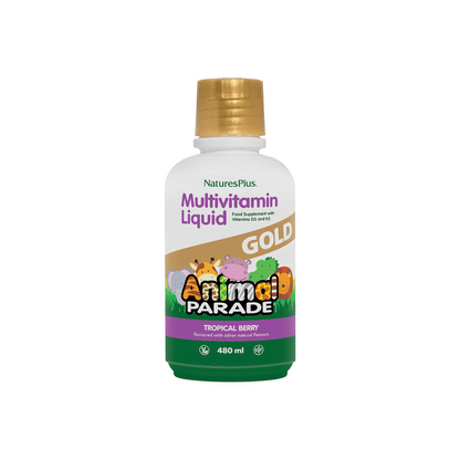 NaturesPlus Animal Parade - GOLD Liquid Multivitamin 480ml- Lillys Pharmacy and Health Store