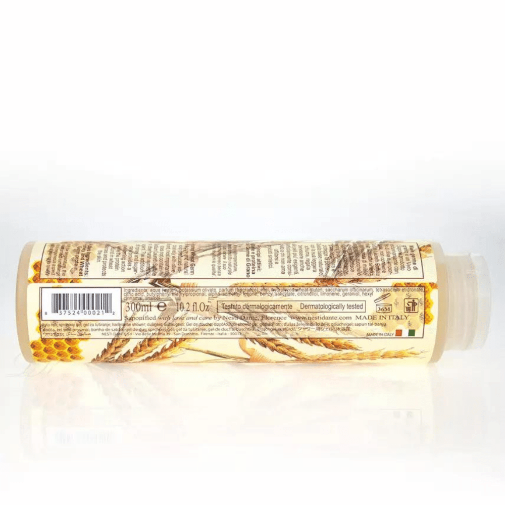 Nesti Dante Honey & Wheatgerm Shower Gel 300ml Side