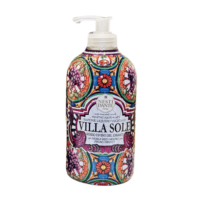 Nesti Dante Villa Sole Rosso Divino Liquid Soap 500ml