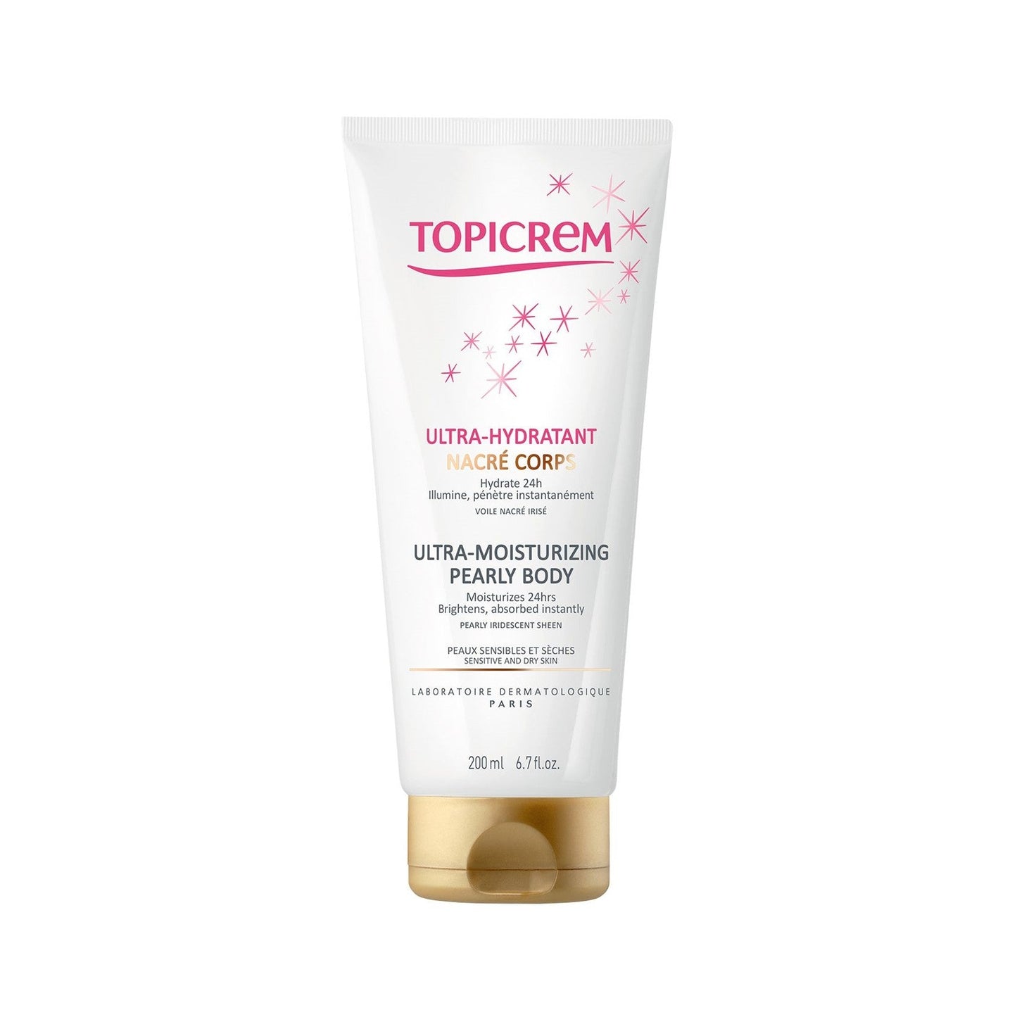 Topicrem Ultra-Moisturizing Pearly Body 200ml