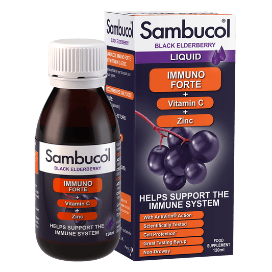 Sambucol Immuno Forte Liquid from YourLocalPharmacy.ie