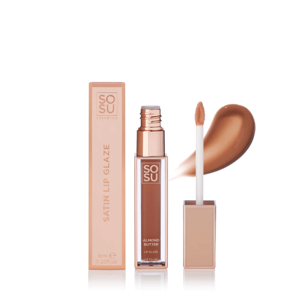 SOSU Lip Glaze - Almond Butter